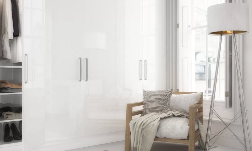 high gloss wardrobes